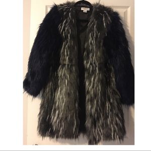 Glamorous euro brand faux fur coat blazer